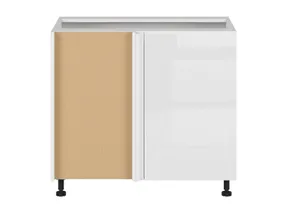 BRW Top Line угловой кухонный шкаф белый глянец левый угол 105x82 см, альпийский белый/глянцевый белый TV_DNW_105/82/60_L/B-BAL/BIP фото