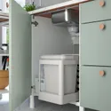 IKEA ENHET ЕНХЕТ, кутова кухня, білий / блідо-сіро-зелений 594.992.19 фото thumb №7