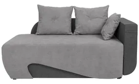 BRW Двоспальний диван-ліжко Cerro з ящиком для зберігання сірий, Soro 90 Grey/Sawana 05 Grey SO2-CERRO-LX_1DL_P-G2_BAE015 фото