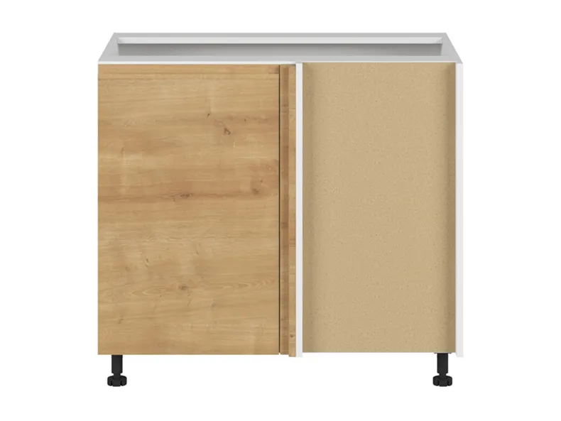BRW Правильный угловой шкаф для кухни дуб арлингтон 105x82 см, альпийский белый/арлингтонский дуб FH_DNW_105/82/60_P/B-BAL/DAANO фото №1