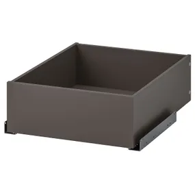 IKEA KOMPLEMENT КОМПЛИМЕНТ, ящик, тёмно-серый, 50x58 см 205.091.96 фото