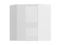Кухонна шафа BRW Top Line 60 см кутова ліва глянцева біла, альпійський білий/глянцевий білий TV_GNWU_60/72_L-BAL/BIP фото thumb №1