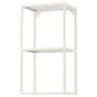 IKEA ENHET ЕНХЕТ, настінний каркас з поличками, білий, 40x30x75 см 904.489.44 фото