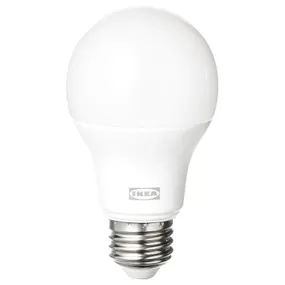 IKEA TRÅDFRI ТРОДФРИ, светодиодная лампочка E27 806 лм, беспроводной тонированный цветной и белый спектр/ опалово-белая сфера 305.474.71 фото