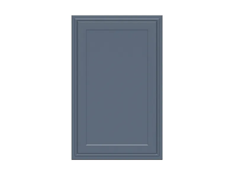 BRW Верхний кухонный шкаф Верди 40 см правый мистик матовый, черный/матовый FL_G_40/72_P-CA/MIM фото №1