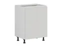 BRW Базовый шкаф для кухни Sole 60 см левый светло-серый глянец, альпийский белый/светло-серый глянец FH_D_60/82_L-BAL/XRAL7047 фото thumb №2