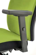 Кресло компьютерное офисное вращающееся HALMAR POP, черный/зеленый фото thumb №7