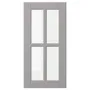 IKEA BODBYN БУДБІН, скляні дверцята, сірий, 30x60 см 504.850.33 фото