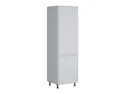 BRW Вбудована кухонна шафа для холодильника Verdi 60 см права світло-сіра матова, гренола сірий/світло-сірий матовий FL_DL_60/207_P/P-SZG/JSZM фото thumb №2