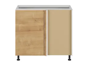 BRW Правильный угловой шкаф для кухни дуб арлингтон 105x82 см, альпийский белый/арлингтонский дуб FH_DNW_105/82/60_P/B-BAL/DAANO фото