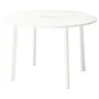 IKEA MITTZON МІТТЗОН, стіл для конференцій, круглий/білий, 120x75 см 695.304.41 фото