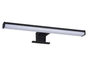 BRW Настінний світлодіодний світильник для ванної кімнати Astim LED алюмінієвий чорний 083926 фото