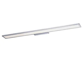 BRW Настінний світлодіодний світильник для ванної кімнати сріблясто-сталевий 083942 фото