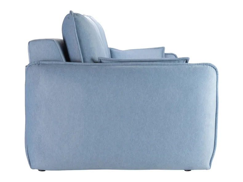 BRW Двомісний розкладний диван Severo з ящиком для зберігання синій, Castel 74 Blue SO2-SEVERO-2FBK-GA_BA6AB8 фото №3