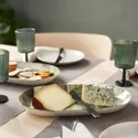 IKEA NÄBBFISK НЭББФИСК, блюдо, зелёный дизайн, 32x18 см 005.715.56 фото thumb №3