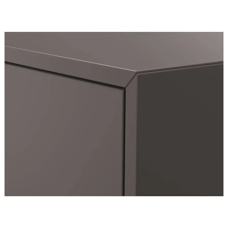 IKEA EKET ЭКЕТ, комбинация настенных шкафов, тёмно-серый, 35x35x35 см 895.811.61 фото №6