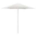 IKEA HÖGÖN ХЁГЁН, зонт от солнца, белый, 270 см 204.114.30 фото thumb №1