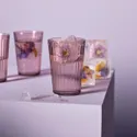 IKEA BROKROCKA БРОКРОККА, склянка, сіро-рожевий, 31 кл 305.812.43 фото thumb №3