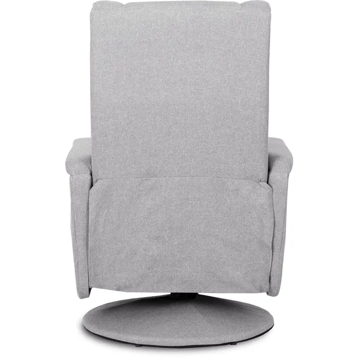 Поворотне масажне крісло MEBEL ELITE SPIKE 2, тканина: Сірий фото №12