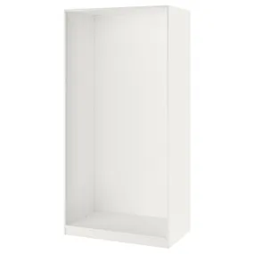 IKEA PAX ПАКС, каркас гардероба, білий, 100x58x201 см 202.145.66 фото
