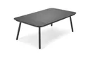 Садовий комплект HALMAR ROCCA (диван + два крісла + столик), темно-сірий / світло-сірий фото thumb №13