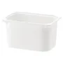 IKEA TROFAST ТРУФАСТ, коробка для зберігання, білий, 42x30x23 см 956.851.00 фото