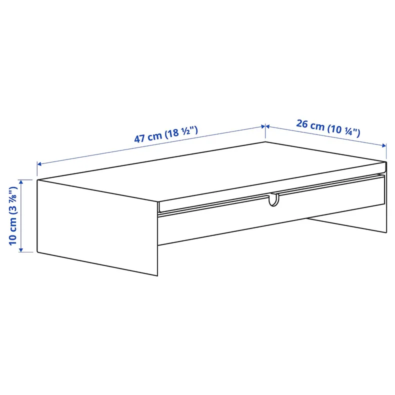 IKEA TROTTEN/LÅNGFJÄLL ТРОТТЕН/ЛОНГФЙЕЛЛ / BESTÅ/LAPPVIKEN БЕСТО/ЛАППВІКЕН, стіл з відділенням для зберігання, та обертовий стілець білий/сірий 994.365.88 фото №6