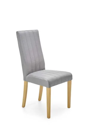 Кухонный стул HALMAR DIEGO 3 дуб медовый/стол-серый фото