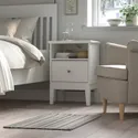 IKEA TRANSPORTLED ТРАНСПОРТЛЕД, килим, пласке плетіння, сірий / смугастий, 50x80 см 905.374.31 фото thumb №4
