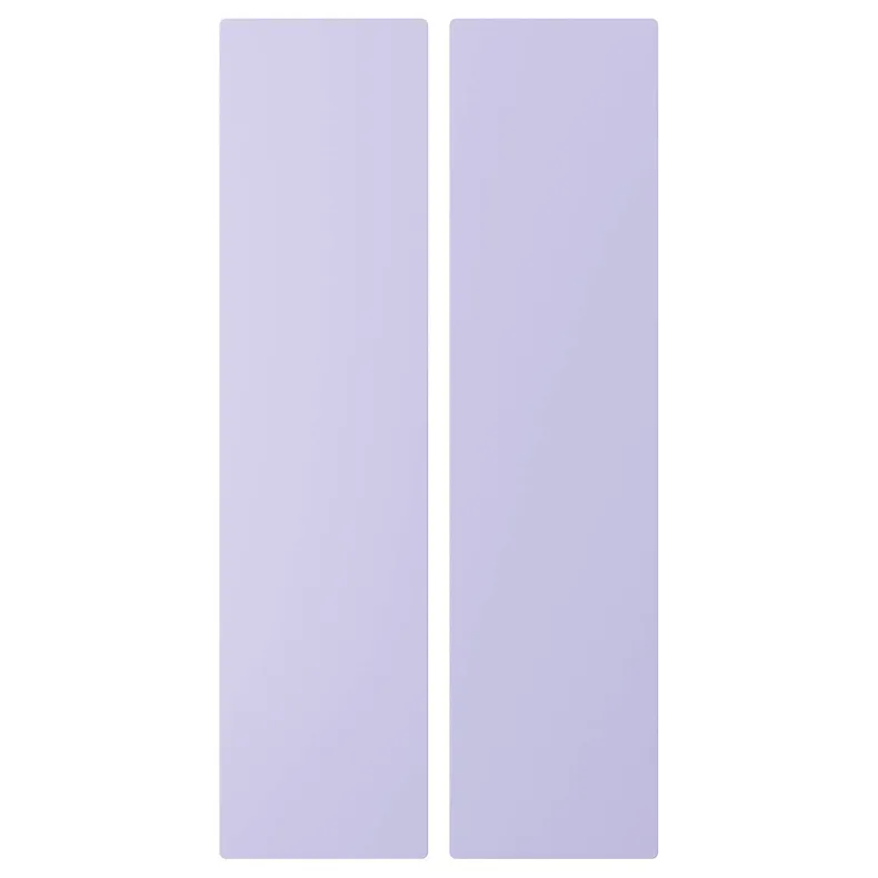 IKEA SMÅSTAD СМОСТАД, дверцята, блідо-фіолетовий, 30x120 см 105.732.01 фото №1