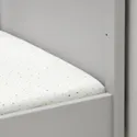 IKEA DRÖMSLOTT ДРЁМСЛОТТ, простыня натяжн для кроватки, точечный рисунок зеленый / мультиколор, 60x120 см 005.211.99 фото thumb №3