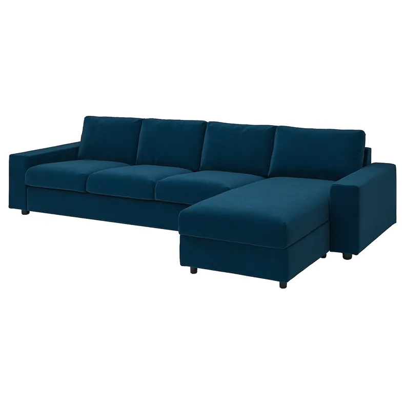 IKEA VIMLE ВІМЛЕ, 4-місний диван із кушеткою 194.326.88 фото №1
