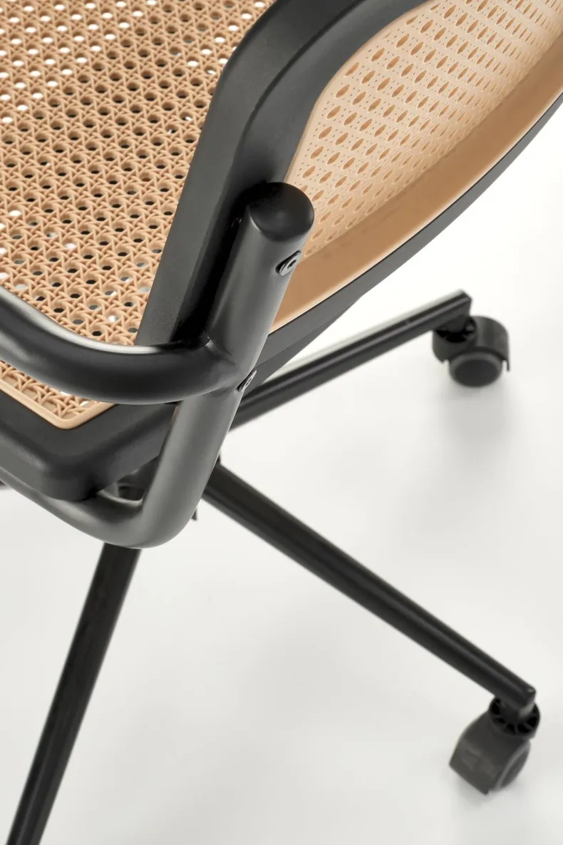 Кресло офисное вращающееся HALMAR INCAS, коричневый/черный фото №10