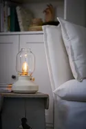 IKEA TÄRNABY ТЕРНАБЮ, настільна лампа, можна тонувати в бежевий колір, 25 см 605.080.72 фото thumb №3