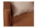 BRW тримісний диван Abril розкладний з ящиком для зберігання велюровий коричневий, Елемент 07 Коричневий / Елемент 06 Бежевий SO3-ABRIL-3DL-G1_BA429D фото thumb №7