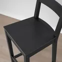 IKEA NORDVIKEN НОРДВИКЕН, стул барный, черный, 62 см 004.246.93 фото thumb №5