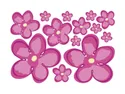 BRW Kwiatki, наклейки, розовый KWIATKI-BK фото thumb №1