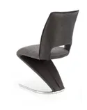 Кухонный стул HALMAR K441 серый/черный фото thumb №7
