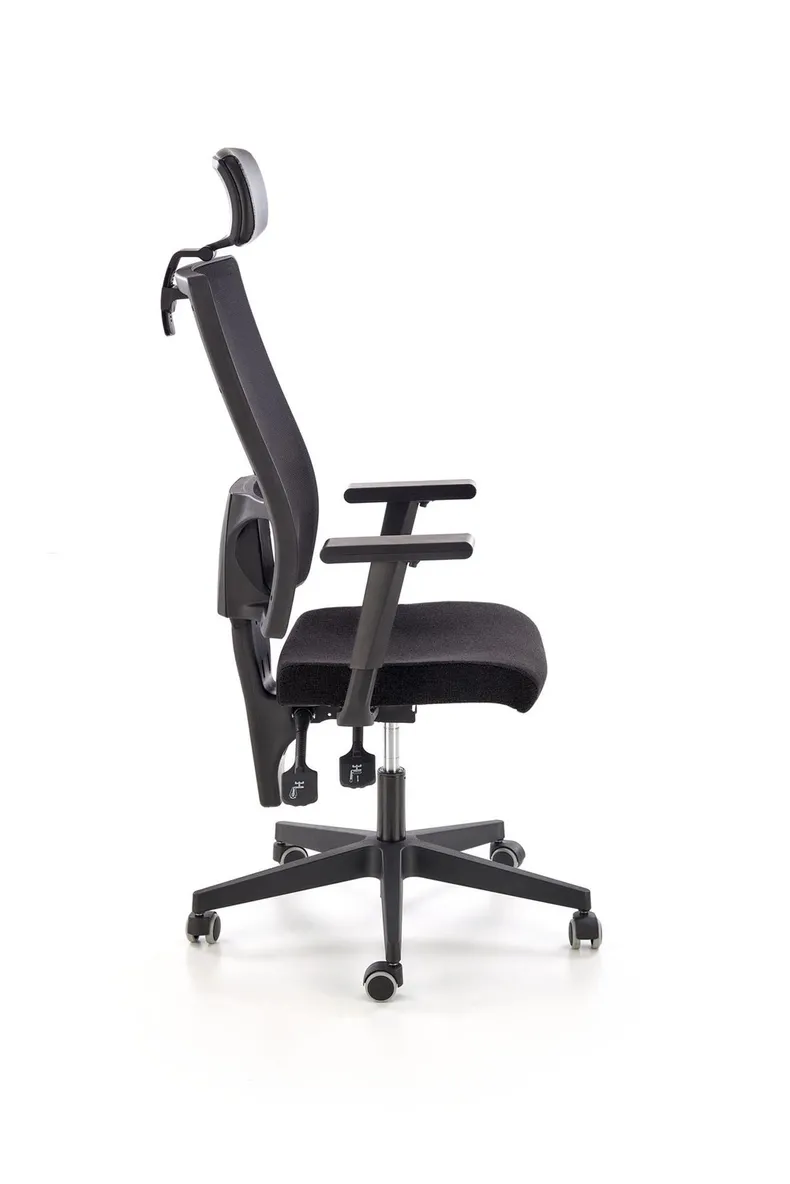 HALMAR Офисное кресло VISTA, черное (1шт=1шт) фото №4