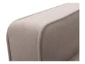 BRW Тримісний диван Bloom розкладний з ящиком для зберігання велюровий бежевий, Соло 253 SO3-BLOOM-LX_3DL-G1_B87959 фото thumb №10