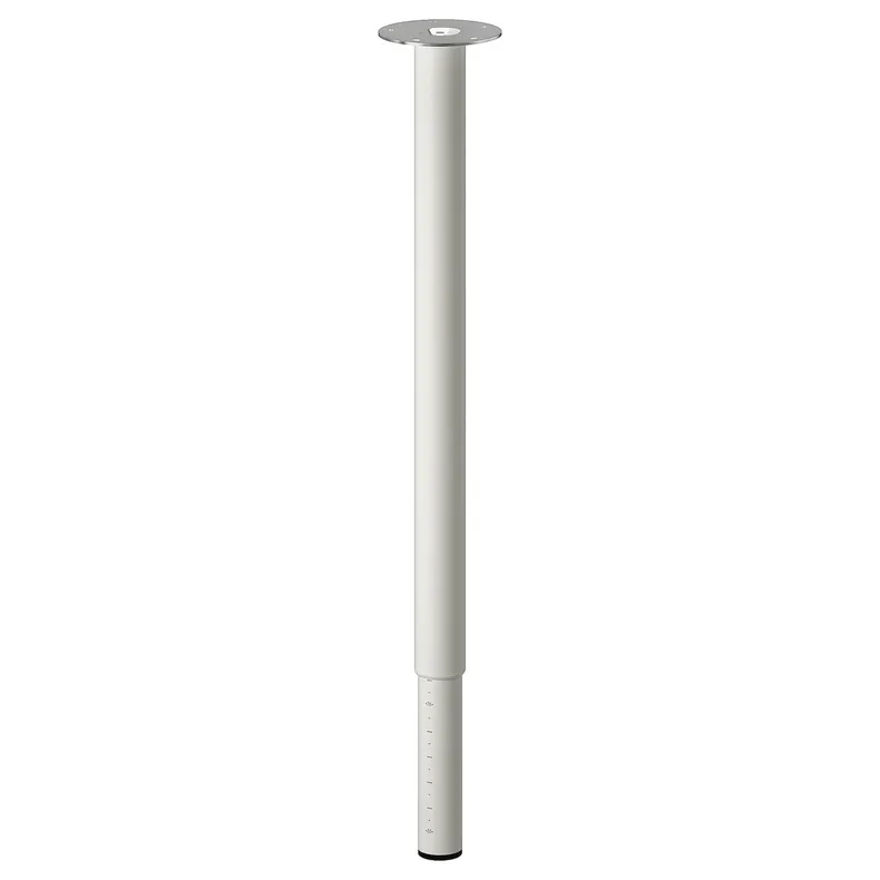 IKEA LAGKAPTEN ЛАГКАПТЕН / OLOV ОЛОВ, письменный стол, дуб, окрашенный в белый цвет, 140x60 см 494.172.57 фото №3