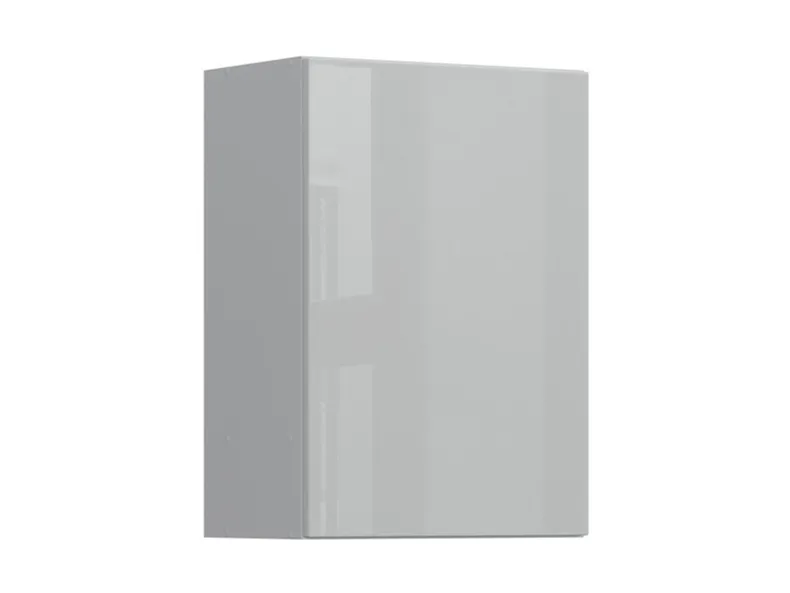 Кухонный шкаф BRW Top Line 50 см правый серый глянец, серый гранола/серый глянец TV_G_50/72_P-SZG/SP фото №2