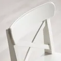 IKEA INGOLF ІНГОЛЬФ, барний стілець зі спинкою, білий, 63 см 101.226.47 фото thumb №8