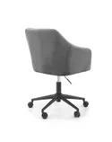 Кресло компьютерное офисное вращающееся HALMAR FRESCO, серый бархат фото thumb №5