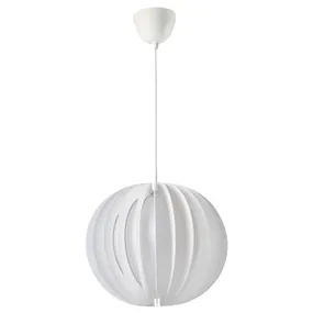 IKEA HAVSFJÄDER ХАВСФЭДЕР / HEMMA ХЕММА, подвесной светильник, белый/белый, 42 см 595.748.12 фото
