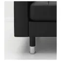 IKEA LANDSKRONA ЛАНДСКРУНА, крісло, Grann / Bomstad чорний / металлик 490.317.74 фото thumb №6