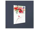 BRW картина на полотні "Квіткова голівка" 60x80 см 093134 фото thumb №4