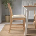 IKEA PINNTORP ПІННТОРП, стілець, світло-коричнева пляма / натуральний каторп 205.294.82 фото thumb №3