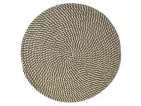 BRW тканий килимок для столу зелений та бежевий 091332 фото
