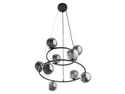 BRW Подвесной светильник Anabelle с 9 точками из металла в графитовом цвете 095037 фото thumb №9